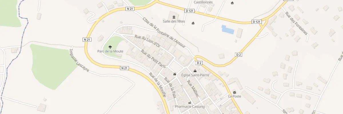 Plan du 6 Pl des Cornières à Castillonnès