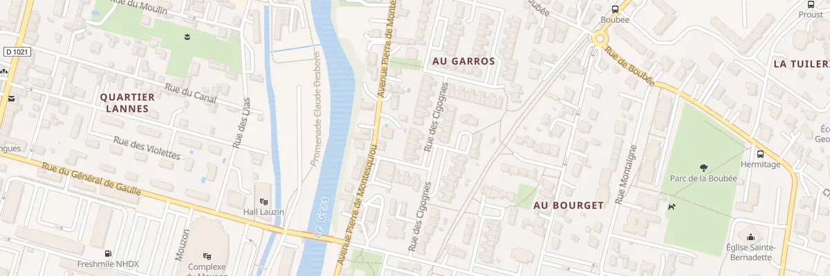 Plan du 19 Rue des Cigognes à Auch