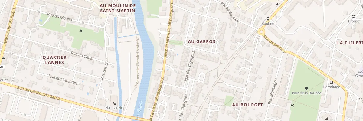 Plan du 27 Rue des Cigognes à Auch