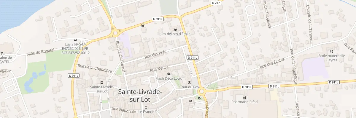 Plan du 51 Rue Neuve à Sainte-Livrade-sur-Lot