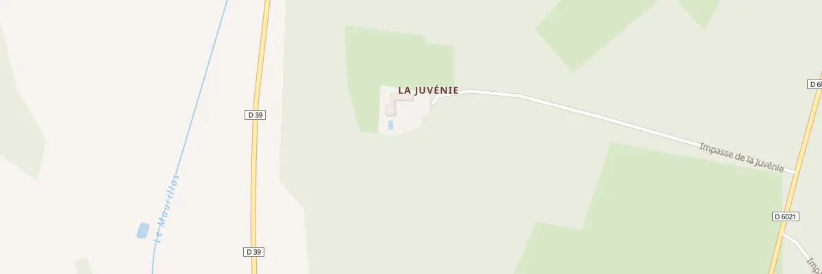 Plan du 63 La Juvenie à Douville
