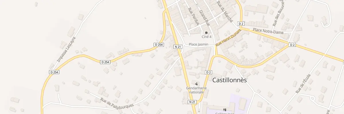Plan du 23 Av de l’Hirondelle à Castillonnès