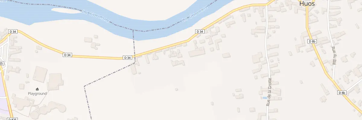 Plan du 16 Rue du Bout des Rives à Huos