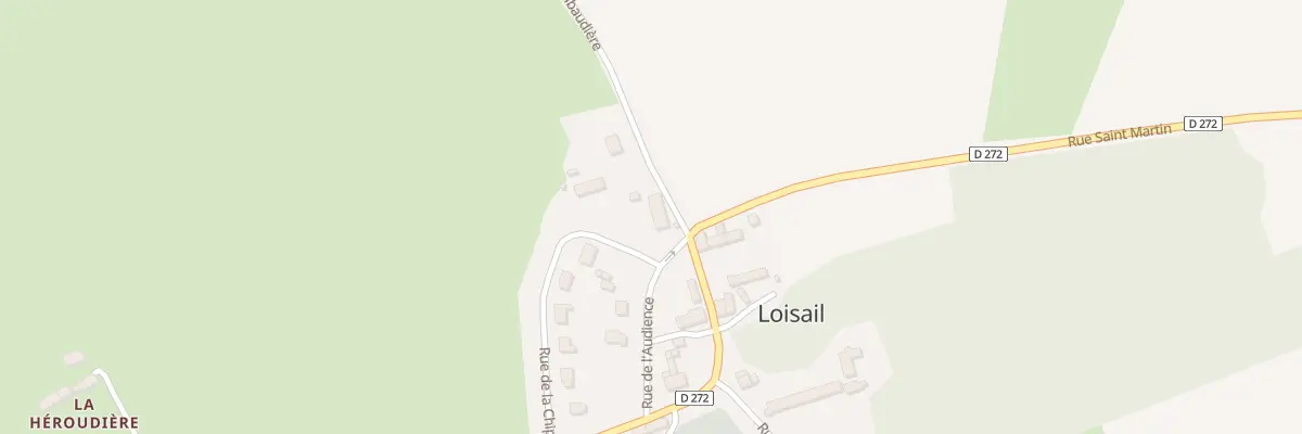 Plan du 4 Rue de l’Audience à Loisail