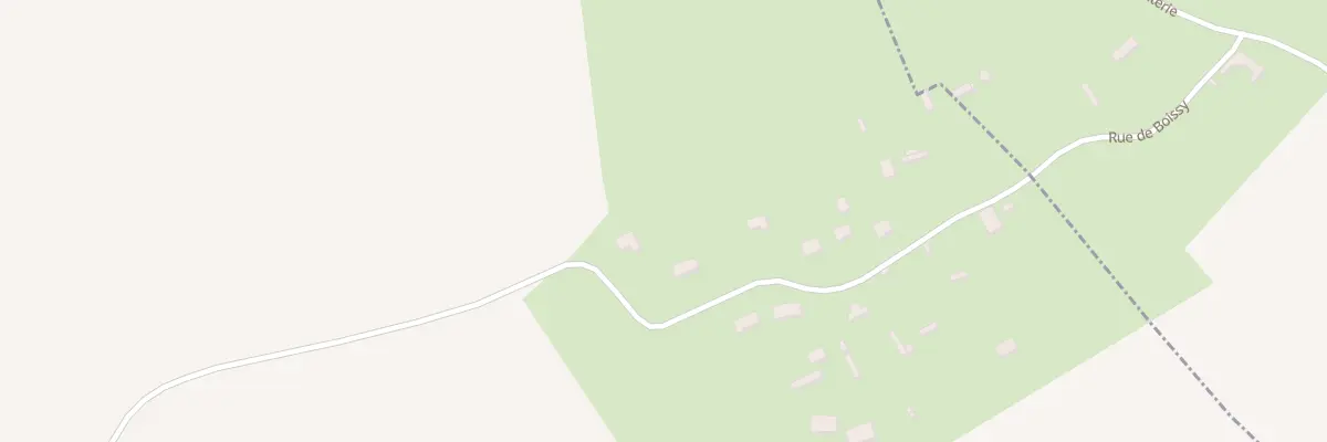 Plan de La Couranterie à Boissy-Lamberville