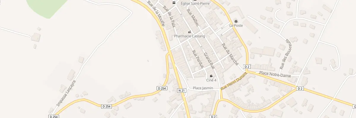 Plan du 4 Av de l’Hirondelle à Castillonnès