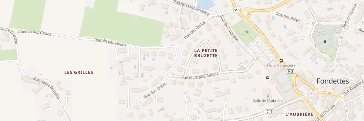 Plan du 21 Rue Eugene et Marcelle Cochard à Fondettes
