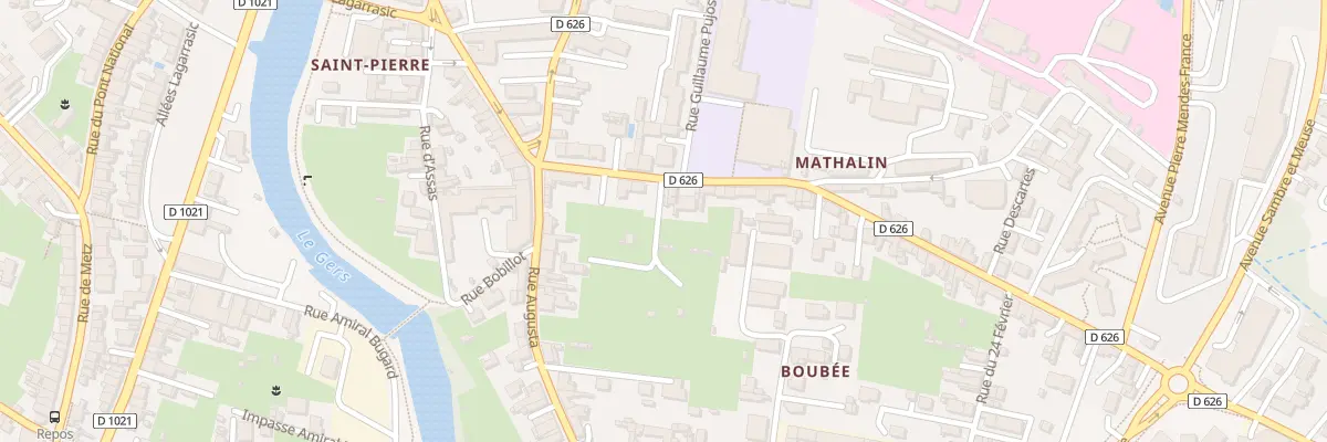 Plan du 10 Rue du 11 Novembre à Auch