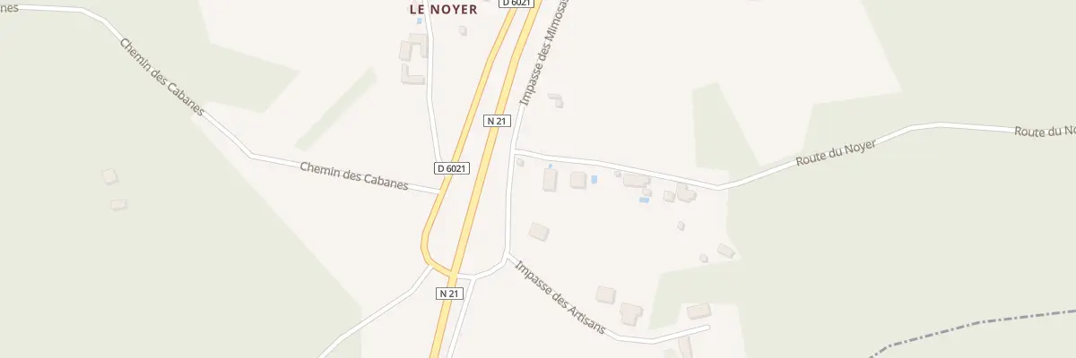 Plan du 5 Le Noyer à Douville