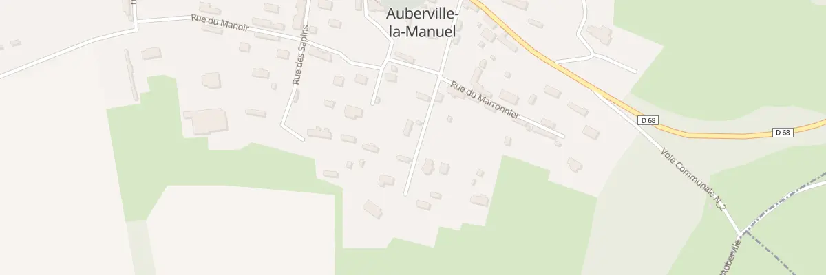 Plan du 6 Rue de la Cavée Neuve à Auberville-la-Manuel