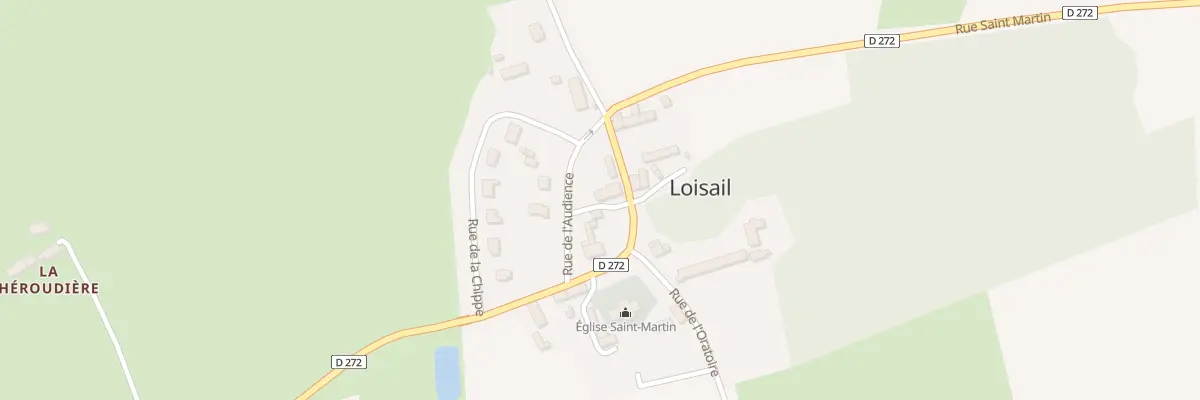 Plan du 3 Rue St Martin à Loisail
