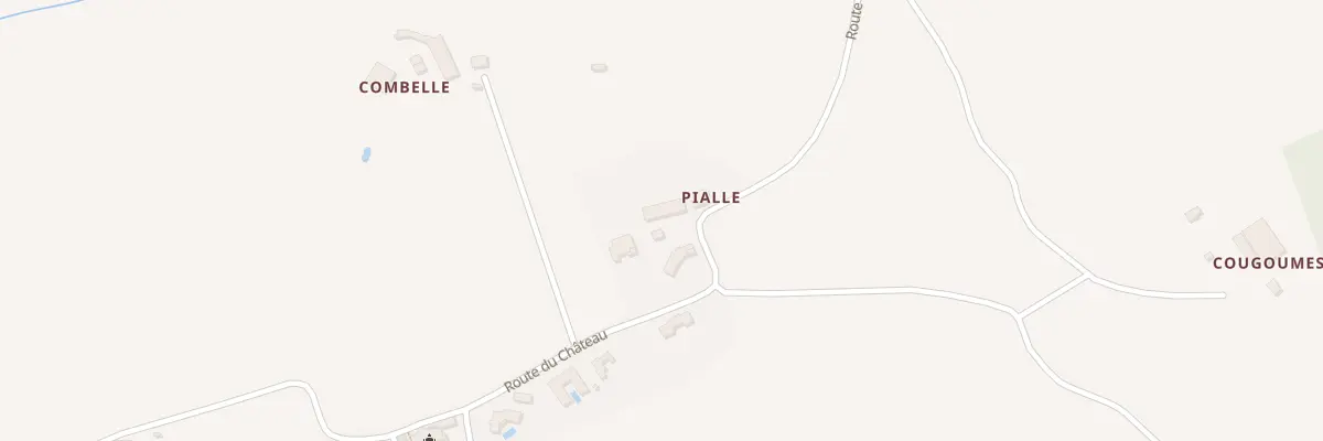 Plan du 117 Pialle à Madaillan