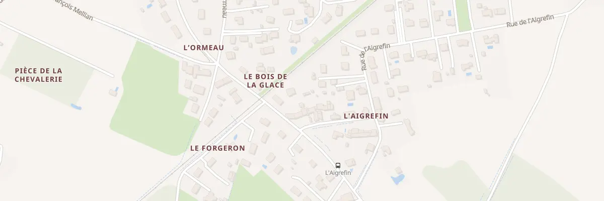 Plan du 4 Rue de l’Aigrefin à Ballan-Miré