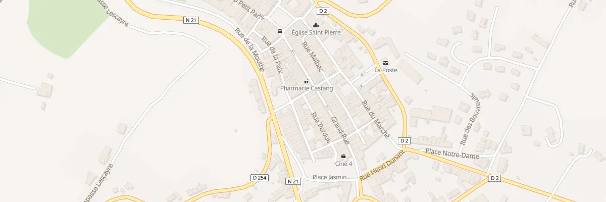 Plan du 3 Rue des Anciens Combattants à Castillonnès