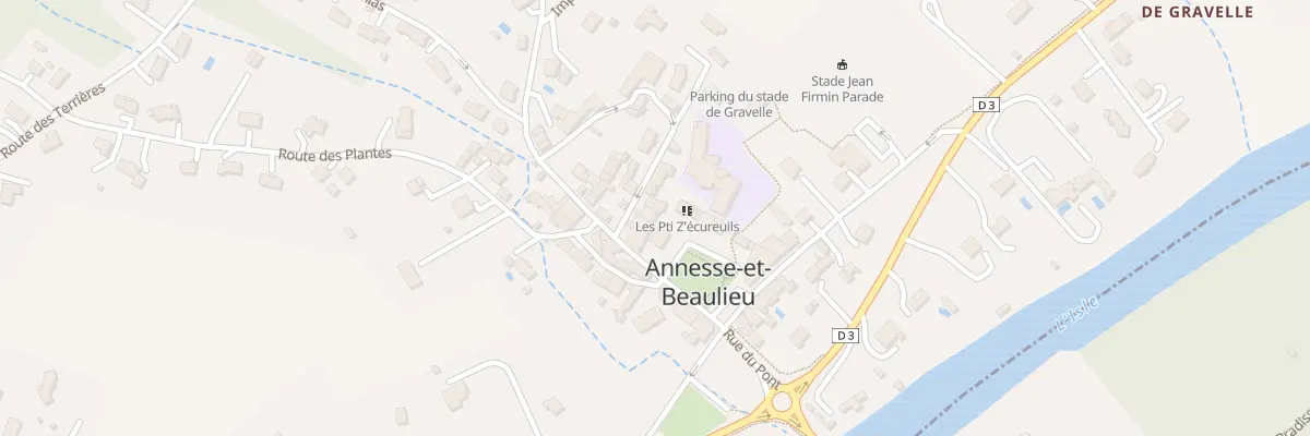 Plan du 6 Rue du 8 mai à Annesse-et-Beaulieu