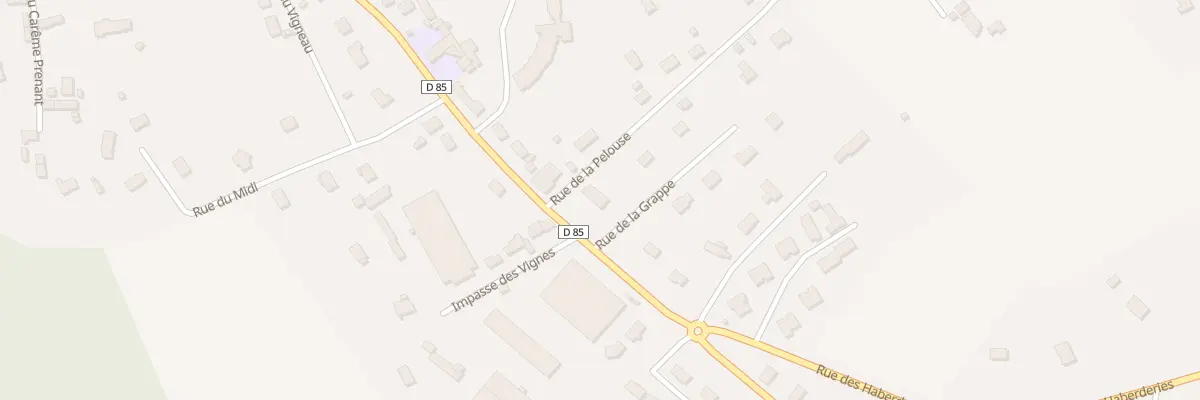 Plan du 2 Rue de la Grappe au Luart