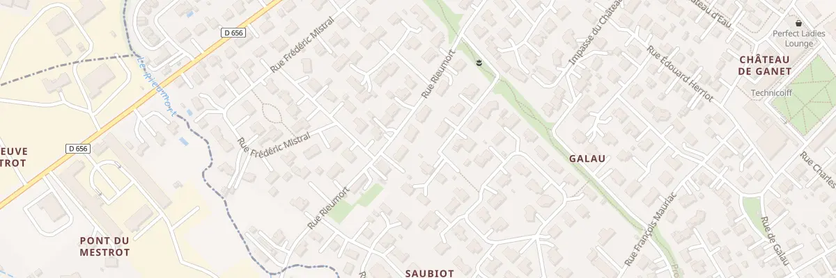 Plan du 13 Rue du Rieumort au Passage
