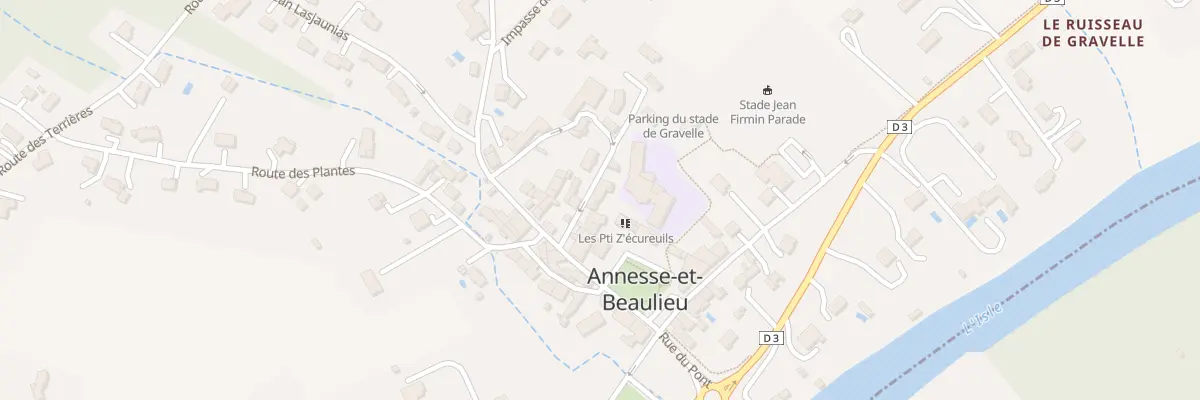 Plan du 10 Rue du 8 mai à Annesse-et-Beaulieu