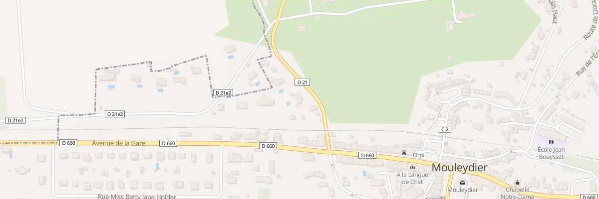 Plan du 3 Rte de Périgueux à Mouleydier