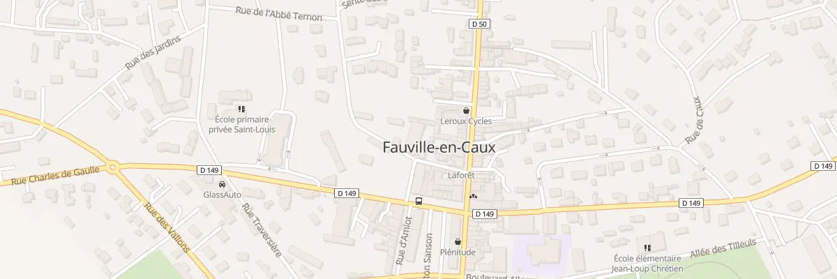 Plan du 46 Rue des Londes à Terres-de-Caux