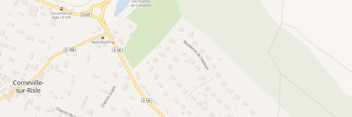 Plan du 10 Res de l’Abbaye à Corneville-sur-Risle