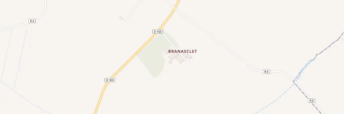 Plan du 5005 A Branasclet à Préchac