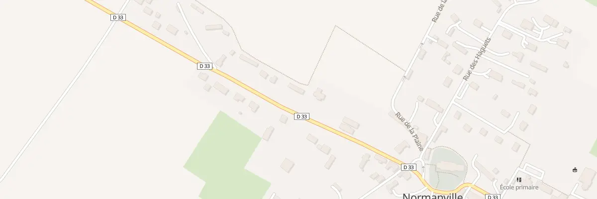 Plan du 180 Rue des Petits Jardins à Normanville