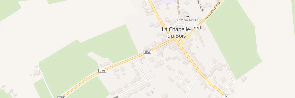 Plan du 11 Rue de la Mairie à La Chapelle-du-Bois