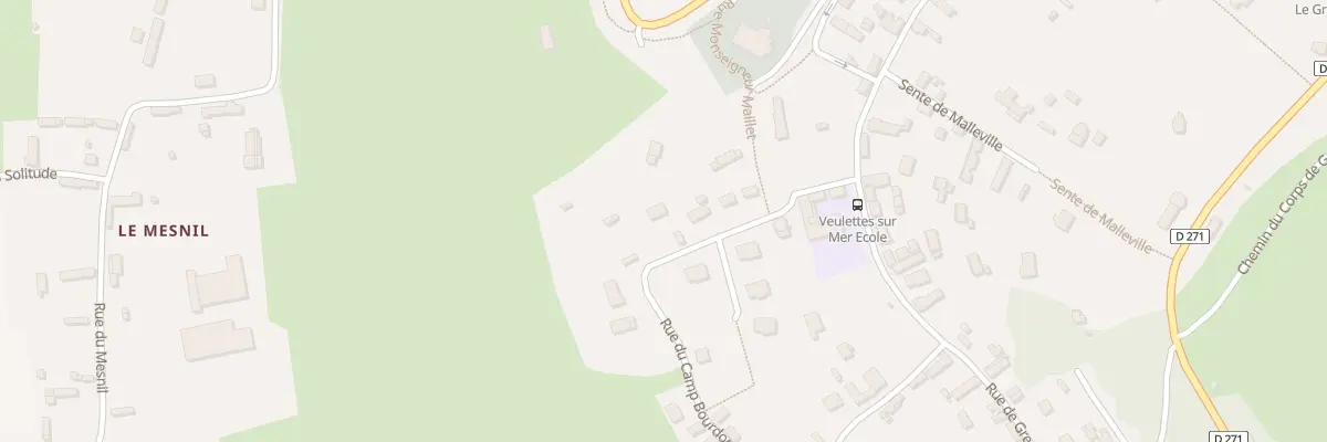 Plan du 9 Rue Louis Delamare à Veulettes-sur-Mer