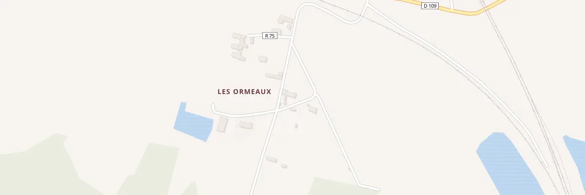 Plan du 3 Les Ormeaux à La Celle-Saint-Avant