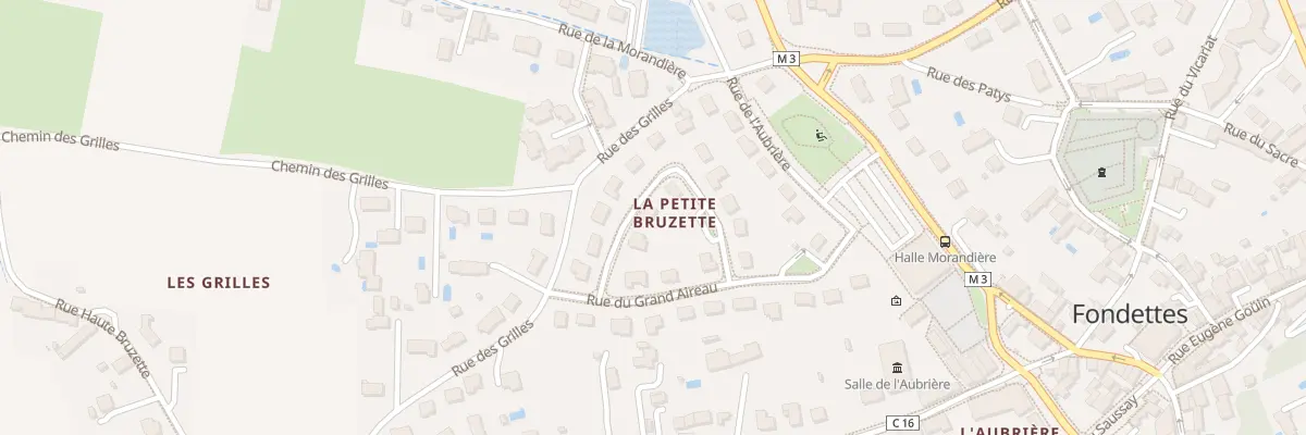 Plan du 6 Rue Eugene et Marcelle Cochard à Fondettes