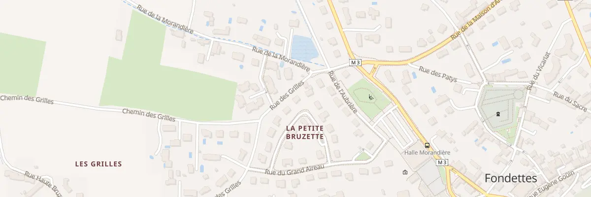 Plan du 13 Rue Eugene et Marcelle Cochard à Fondettes