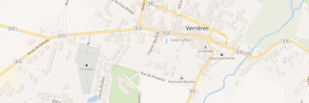Plan du 5 Chem des Buis à Verrières