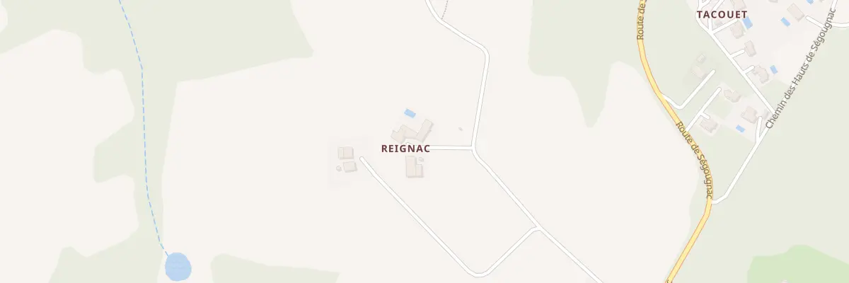 Plan du 293 Route de Gravère à Moirax