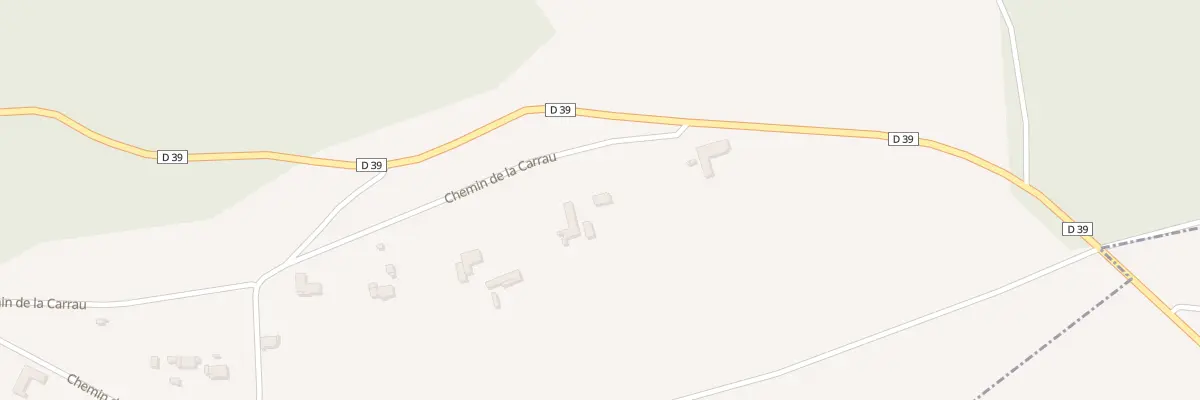 Plan du 1 Chem de la Carrau à Saint-Plancard
