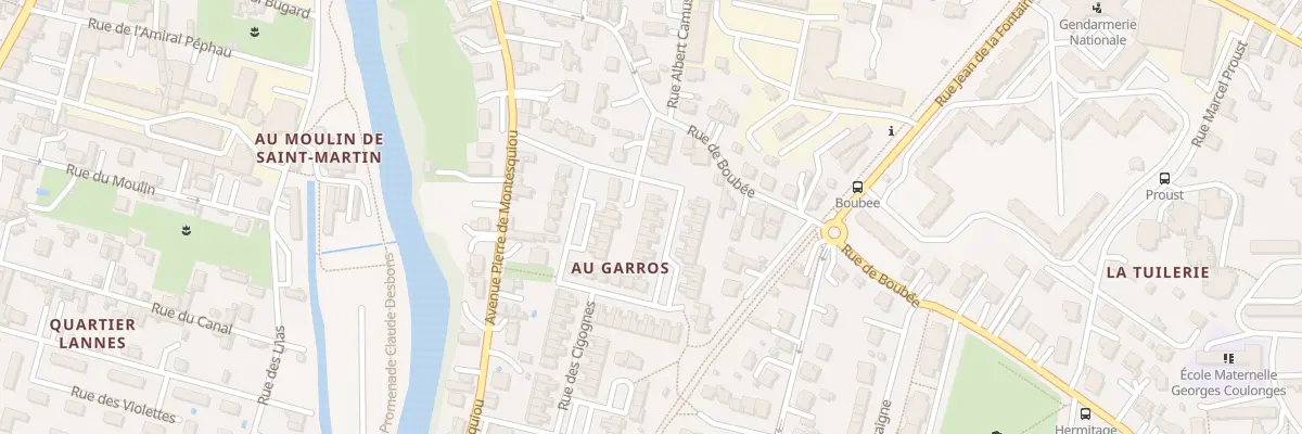 Plan du 13 Rue des Cotingas à Auch