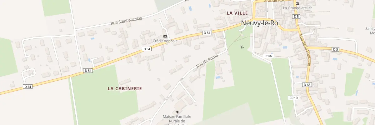Plan du 1 Rue de Rome à Neuvy-le-Roi