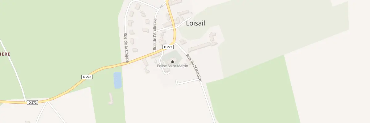 Plan du 2 Rue de l’Oratoire à Loisail