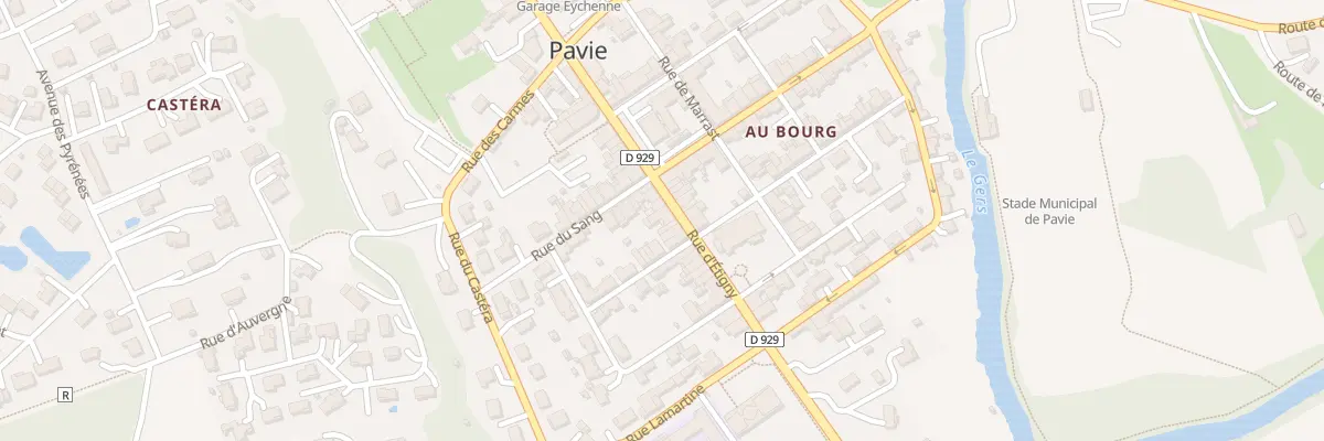 Plan du 44 Rue d’Etigny à Auterive