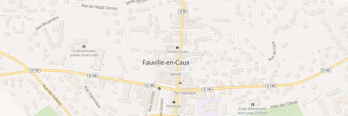 Plan du 694 Rue Bernard Thélu à Terres-de-Caux