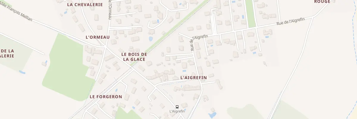 Plan du 20 Rue de l’Aigrefin à Ballan-Miré