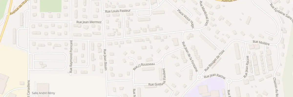 Plan du 5B Rue Georges Clémenceau à Bernay