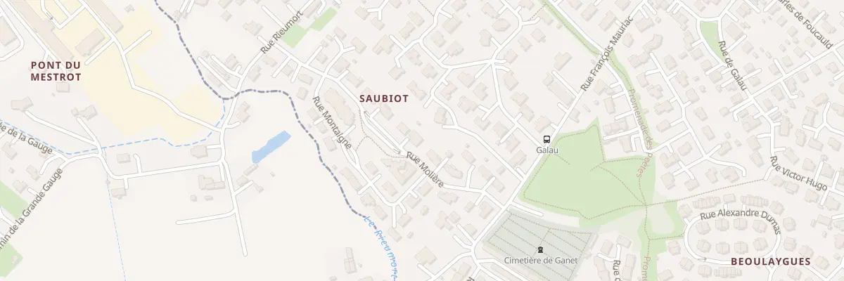 Plan du 148 Rue Molière au Passage