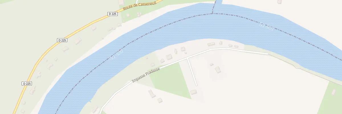 Plan du 587 Imp Pradasse à Sainte-Livrade-sur-Lot