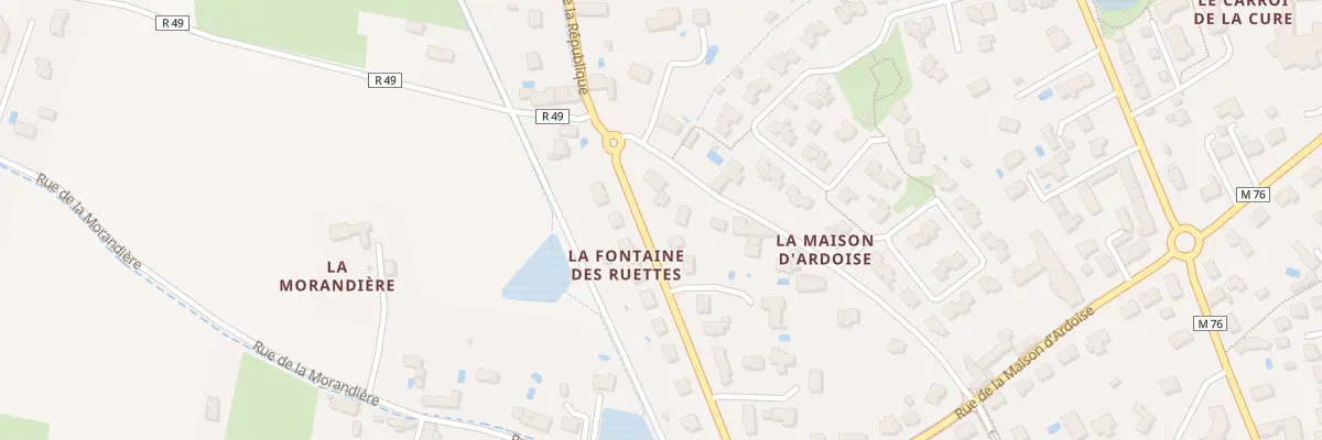 Plan du 26B Rue de la République à Fondettes