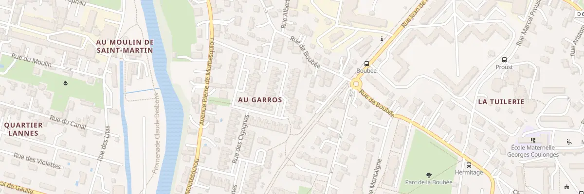Plan du 10 Rue des Cotingas à Auch