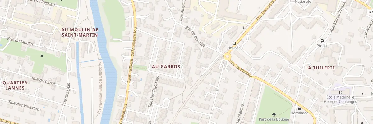 Plan du 12 Rue des Cotingas à Auch