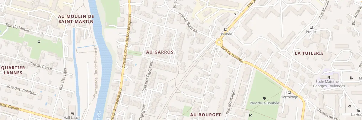 Plan du 2 Rue des Cotingas à Auch