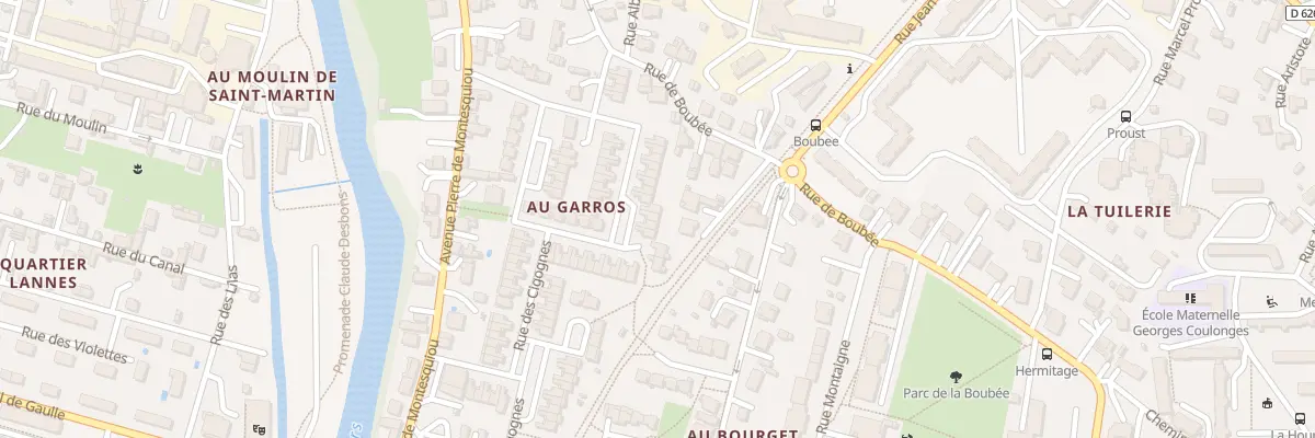 Plan du 6 Rue des Cotingas à Auch
