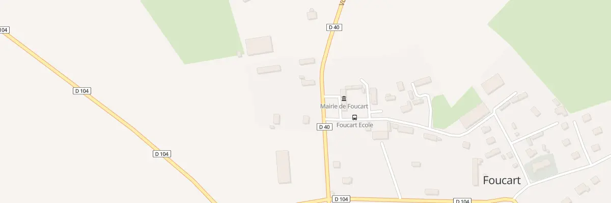Plan du 2078 Voie Romaine à Foucart